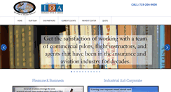 Desktop Screenshot of leadingedgeaviationinsurance.com